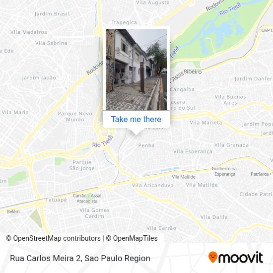Rua Carlos Meira 2 map
