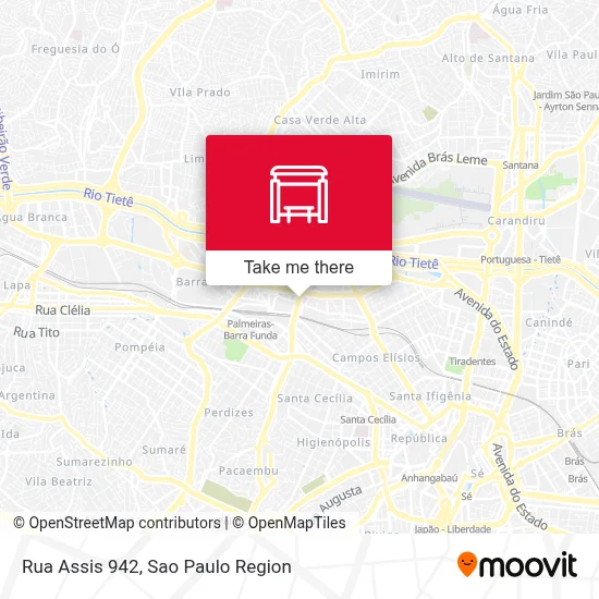 Rua Assis 942 map