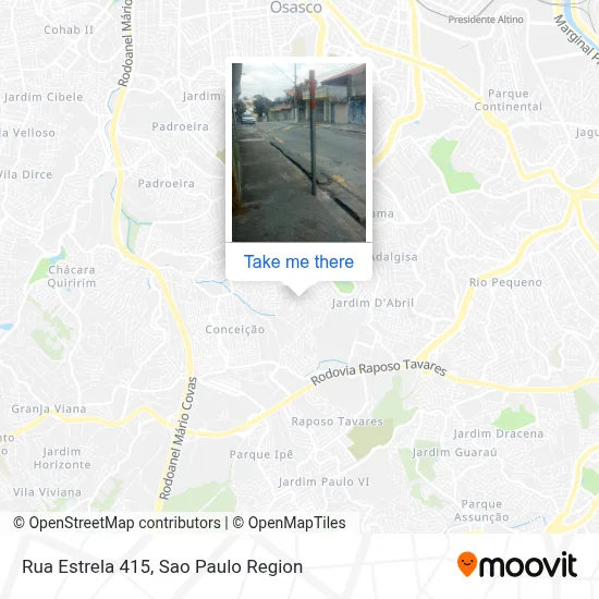 Rua Estrela 415 map