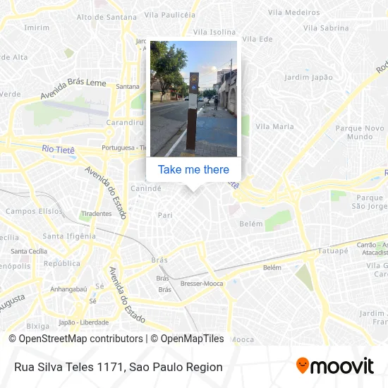 Rua Silva Teles 1171 map