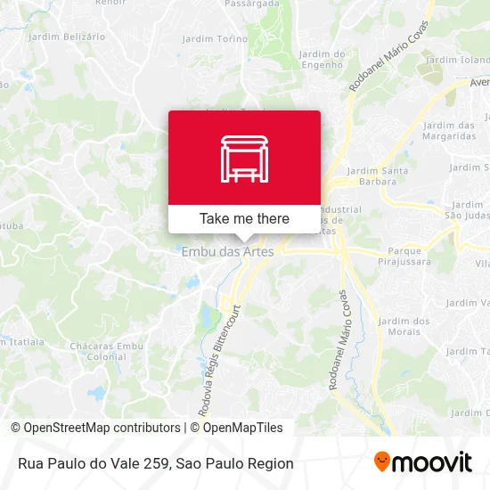 Rua Paulo do Vale 259 map