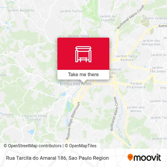 Rua Tarcila do Amaral 186 map