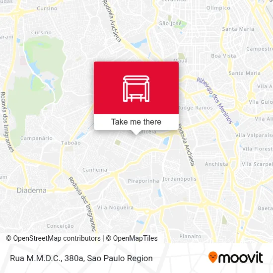 Rua M.M.D.C., 380a map