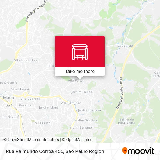 Rua Raimundo Corrêa 455 map