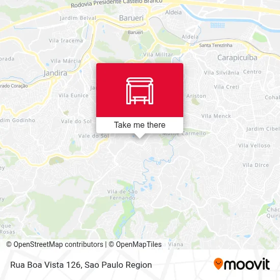 Rua Boa Vista 126 map