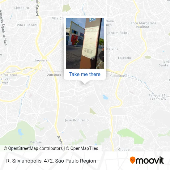 R. Silvianópolis, 472 map