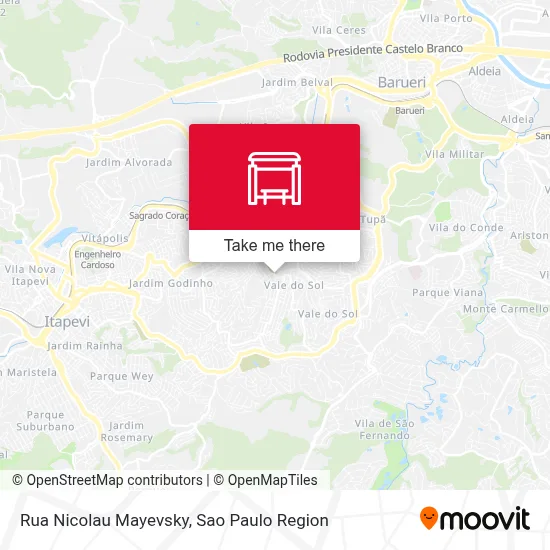Rua Nicolau Mayevsky map