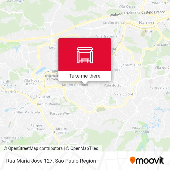 Rua Maria José 127 map