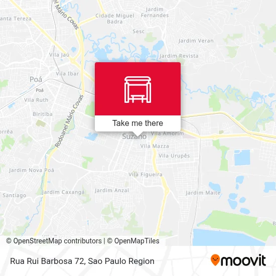 Rua Rui Barbosa 72 map