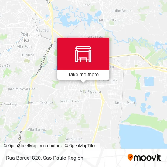 Rua Baruel 820 map