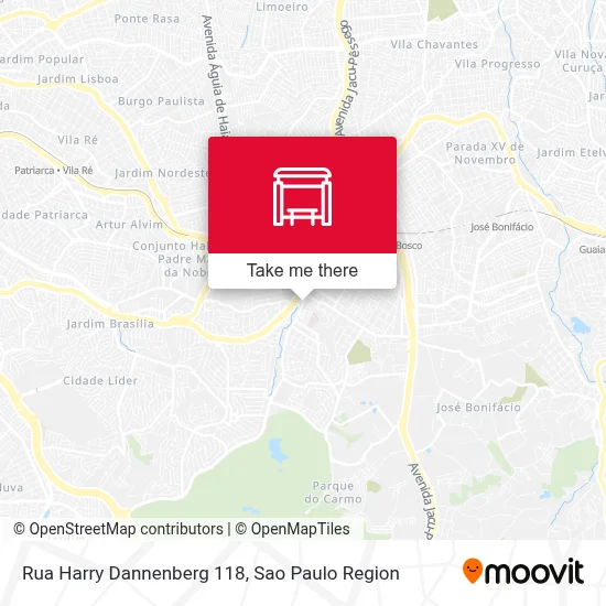 Rua Harry Dannenberg 118 map