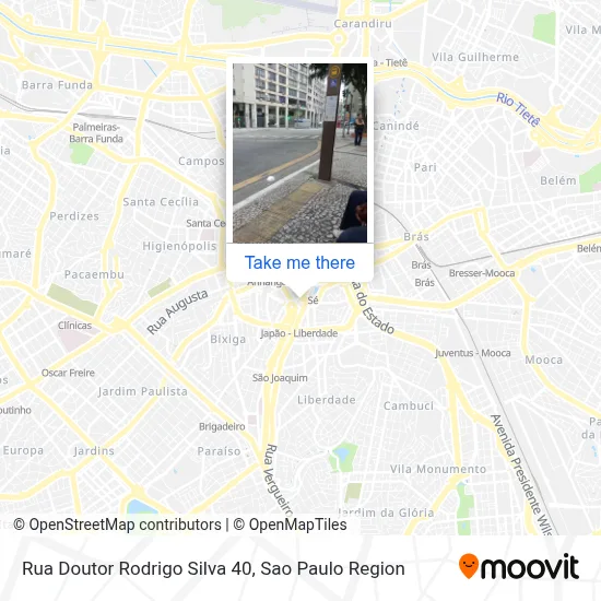 Rua Doutor Rodrigo Silva 40 map