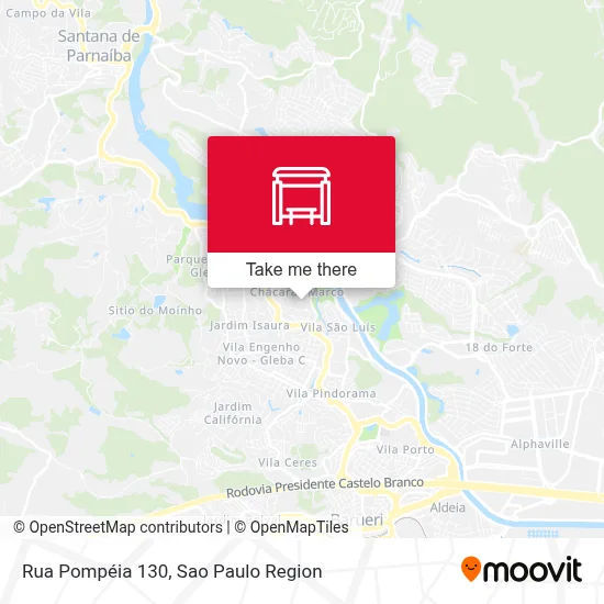 Rua Pompéia 130 map