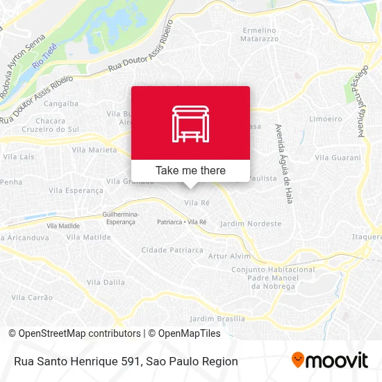Rua Santo Henrique 591 map