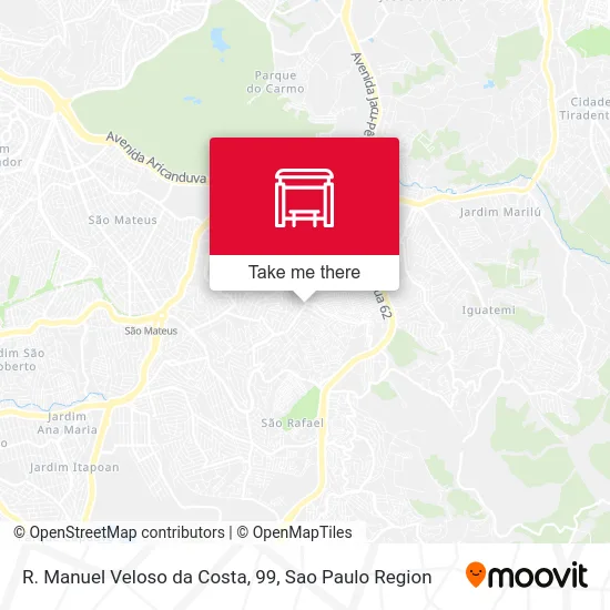 R. Manuel Veloso da Costa, 99 map