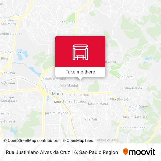 Rua Justiniano Alves da Cruz 16 map