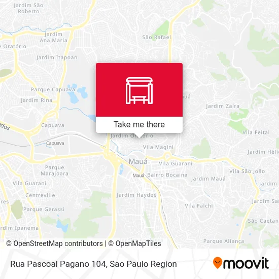 Rua Pascoal Pagano 104 map