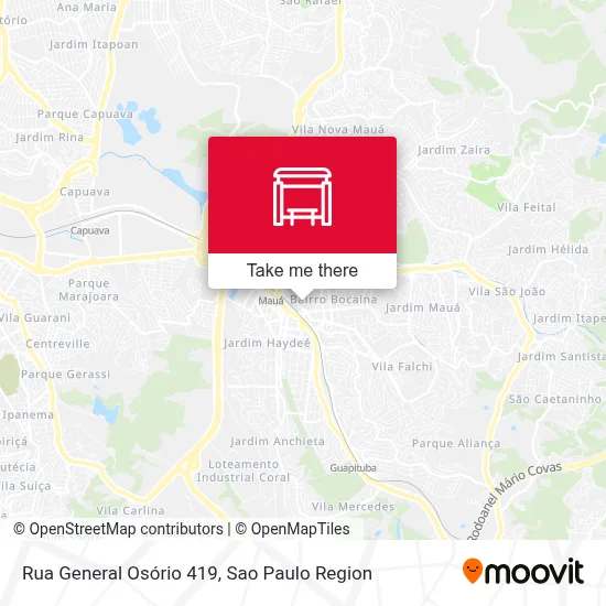 Rua General Osório 419 map