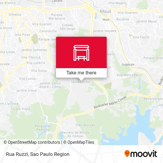 Rua Ruzzi map