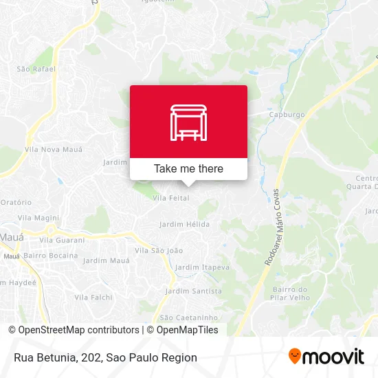 Rua Betunia, 202 map