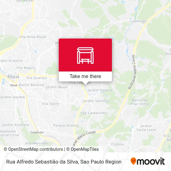 Rua Alfredo Sebastião da Silva map