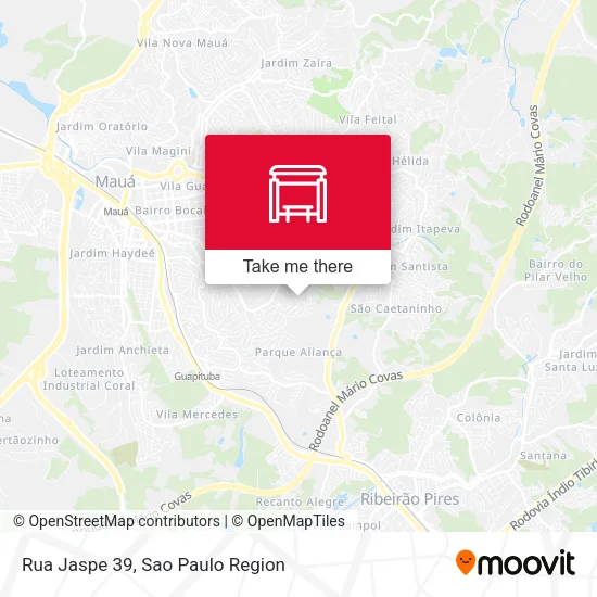 Rua Jaspe 39 map