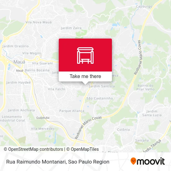 Rua Raimundo Montanari map