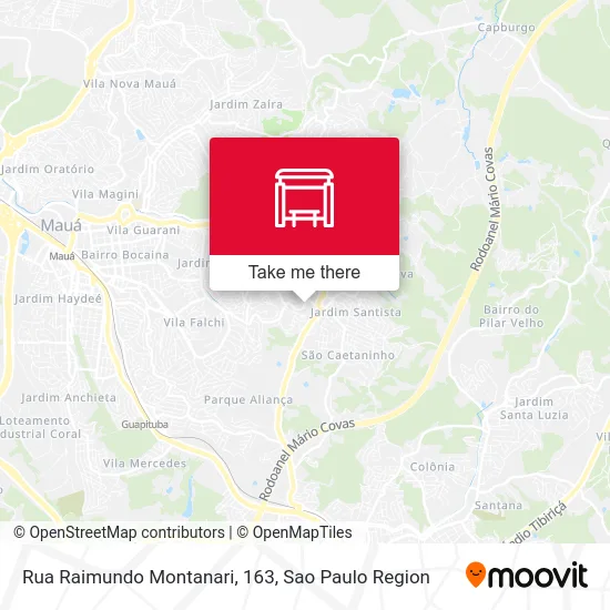 Rua Raimundo Montanari, 163 map