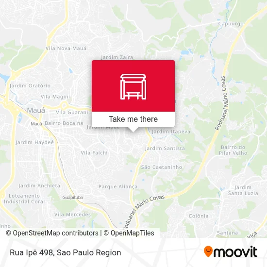 Rua Ipê 498 map