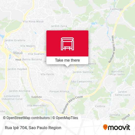 Rua Ipê 704 map