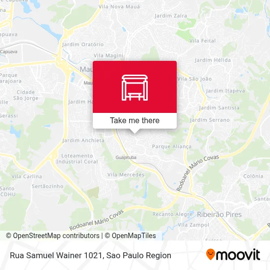 Rua Samuel Wainer 1021 map