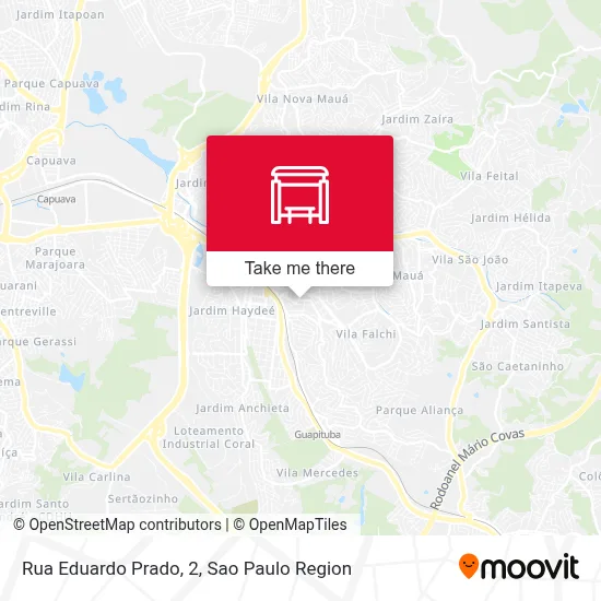 Rua Eduardo Prado, 2 map