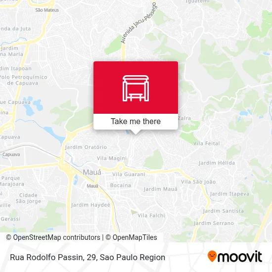 Rua Rodolfo Passin, 29 map