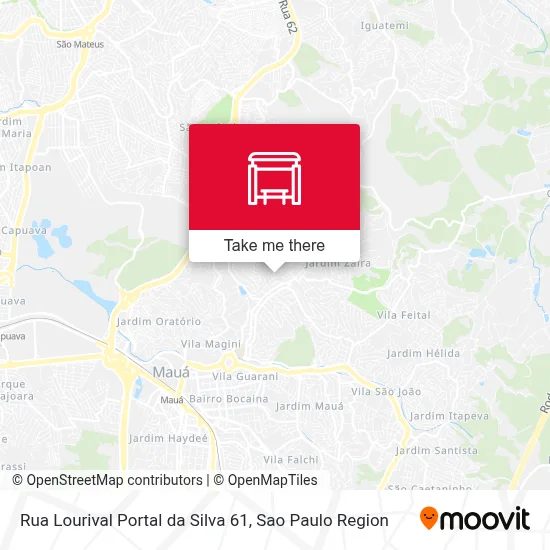 Rua Lourival Portal da Silva 61 map