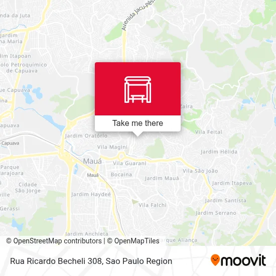Rua Ricardo Becheli 308 map