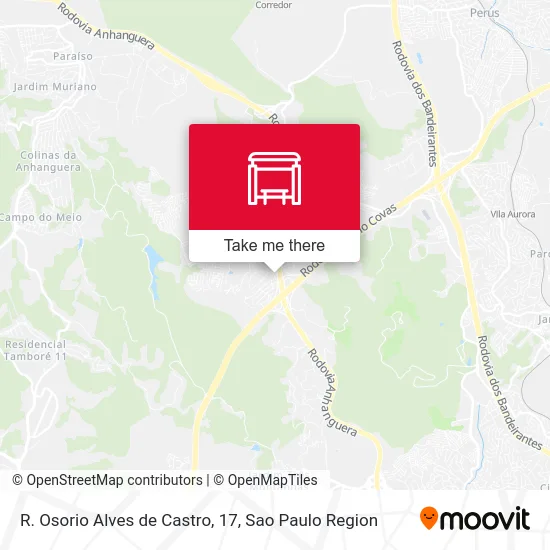 R. Osorio Alves de Castro, 17 map