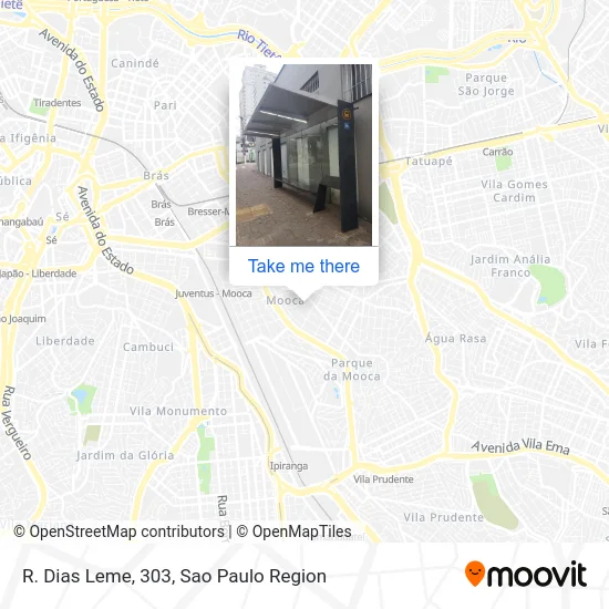 R. Dias Leme, 303 map
