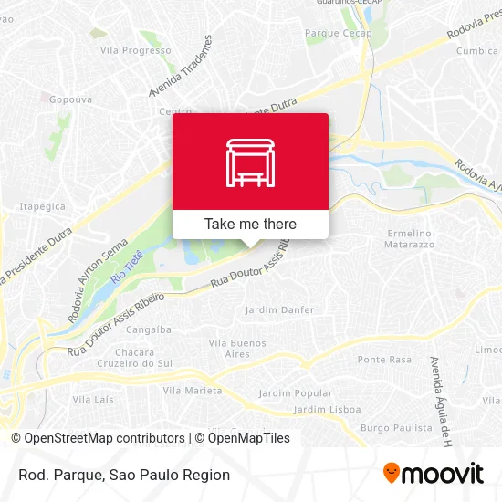 Rod. Parque map