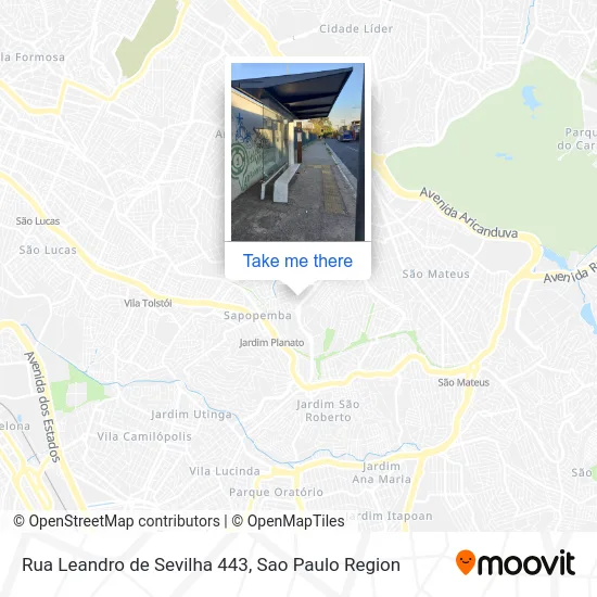 Rua Leandro de Sevilha 443 map