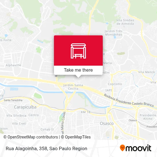 Rua Alagoinha, 358 map