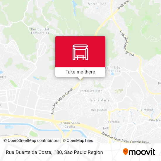 Rua Duarte da Costa, 180 map