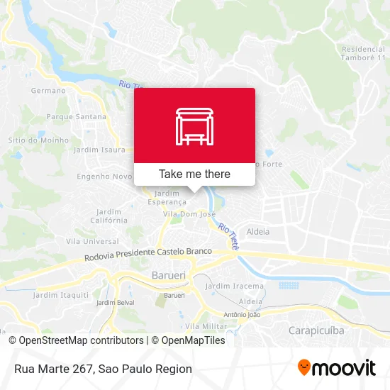 Rua Marte 267 map