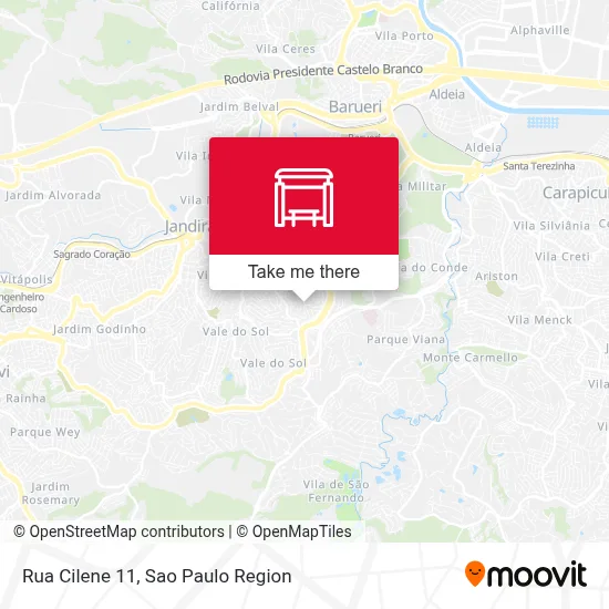 Rua Cilene 11 map