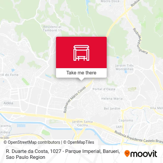 R. Duarte da Costa, 1027 - Parque Imperial, Barueri map
