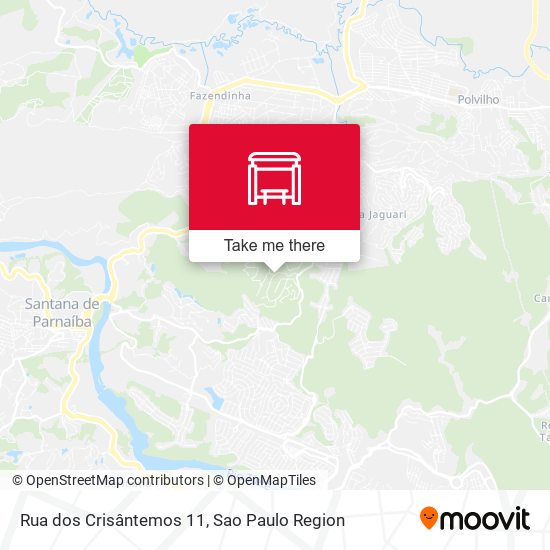 Rua dos Crisântemos 11 map