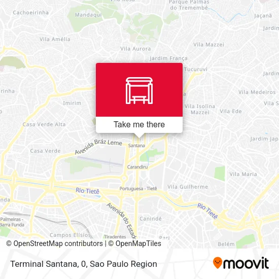 Terminal Santana, 0 map