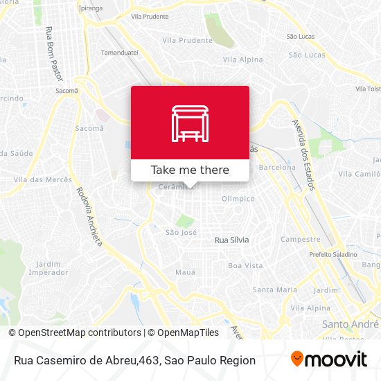 Rua Casemiro de Abreu,463 map