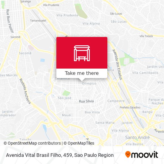 Avenida Vital Brasil Filho, 459 map