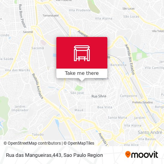 Rua das Mangueiras,443 map