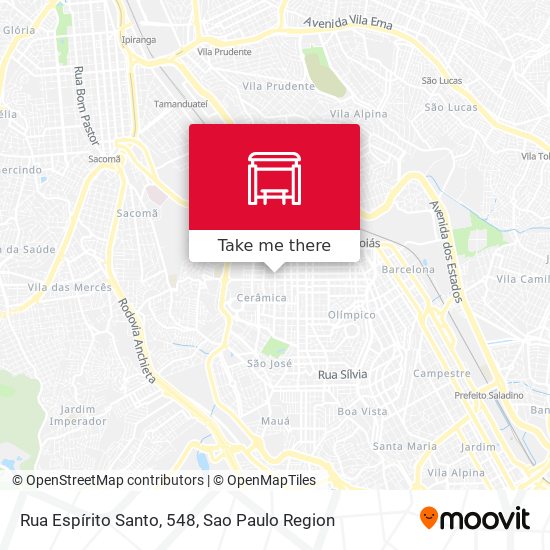 Rua Espírito Santo, 548 map